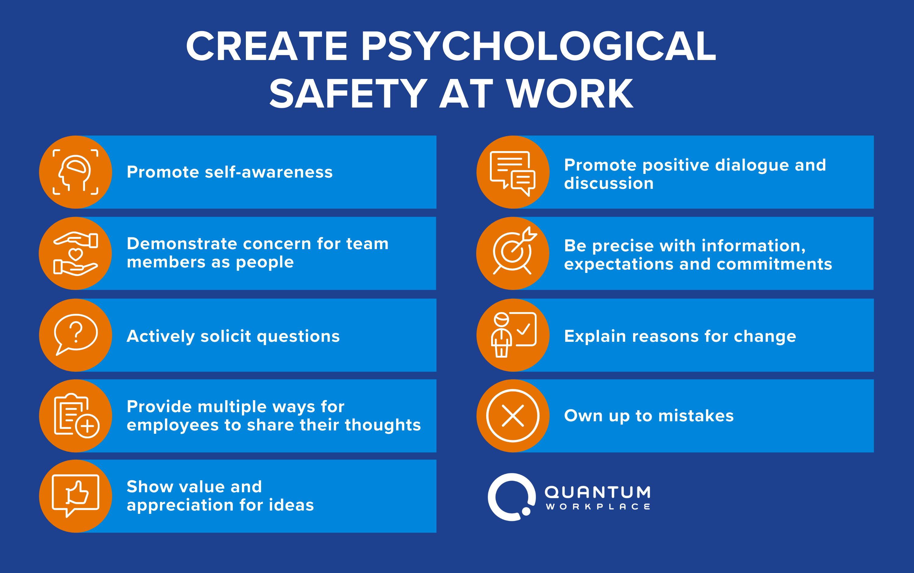 9 Strategies To Create Psychological Safety At Work